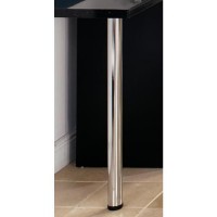 Worktop Leg 1100mm x 60mm Satin Nickel 22.90